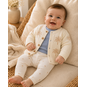 A Tiny Story T-shirtje rib (light blue)