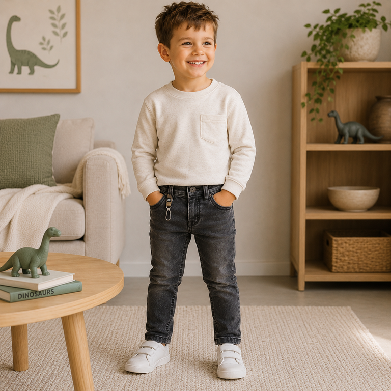 Jeans XSLIM FIT Theo (dark grey denim)