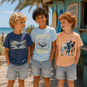 Name It T-shirt Vux (vintage blue dino dino)