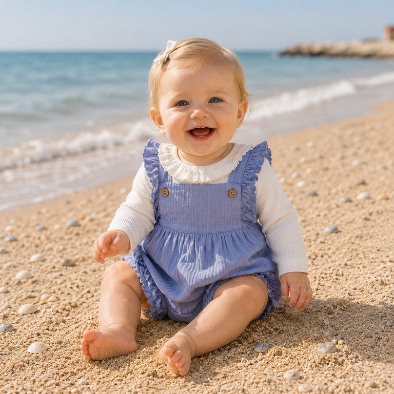 Zomer baby pakje Filian (purple impression)