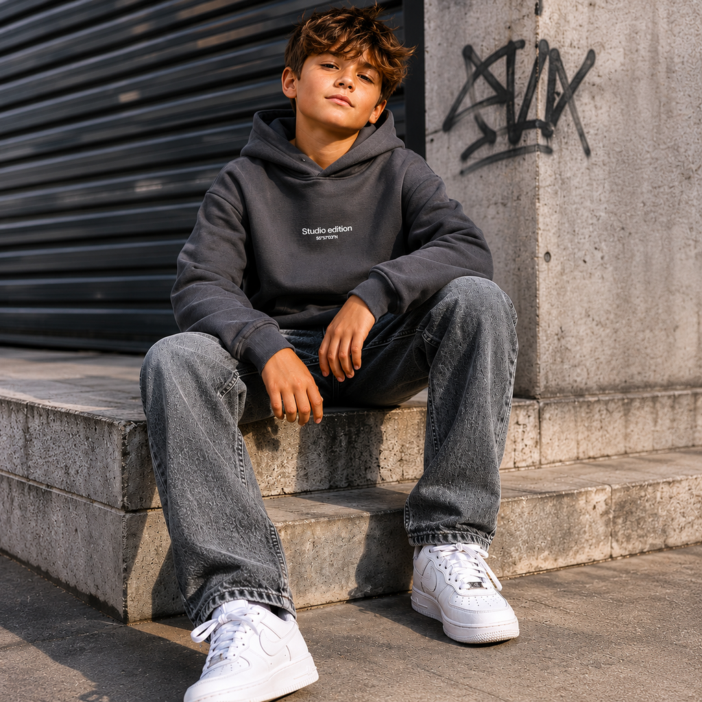 Jeans STRAIGHT FIT Ryan (light grey denim)