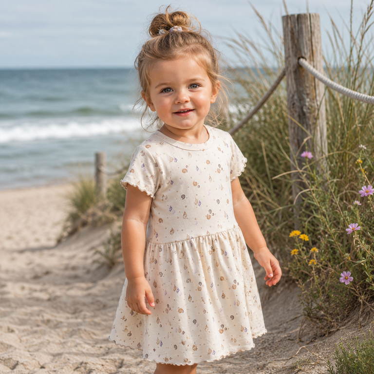 Jurk Hiline (sand shell)