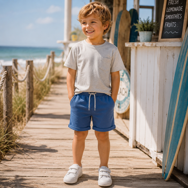 Korte broek sweat Vermo (delft)