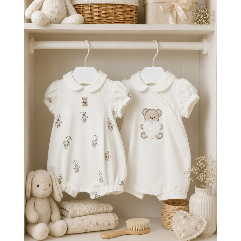 Twee jumpsuits (natural)