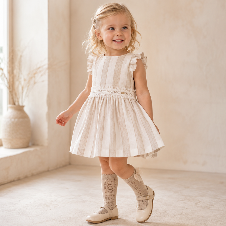 Jurkje stripe (hazelnut)
