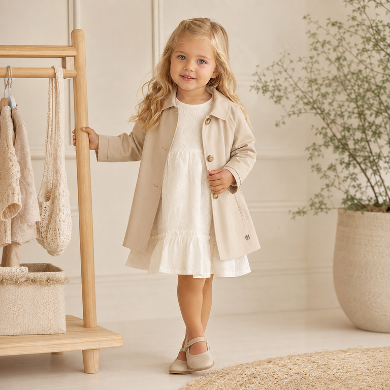 Zomerjasje trenchcoat (sand)