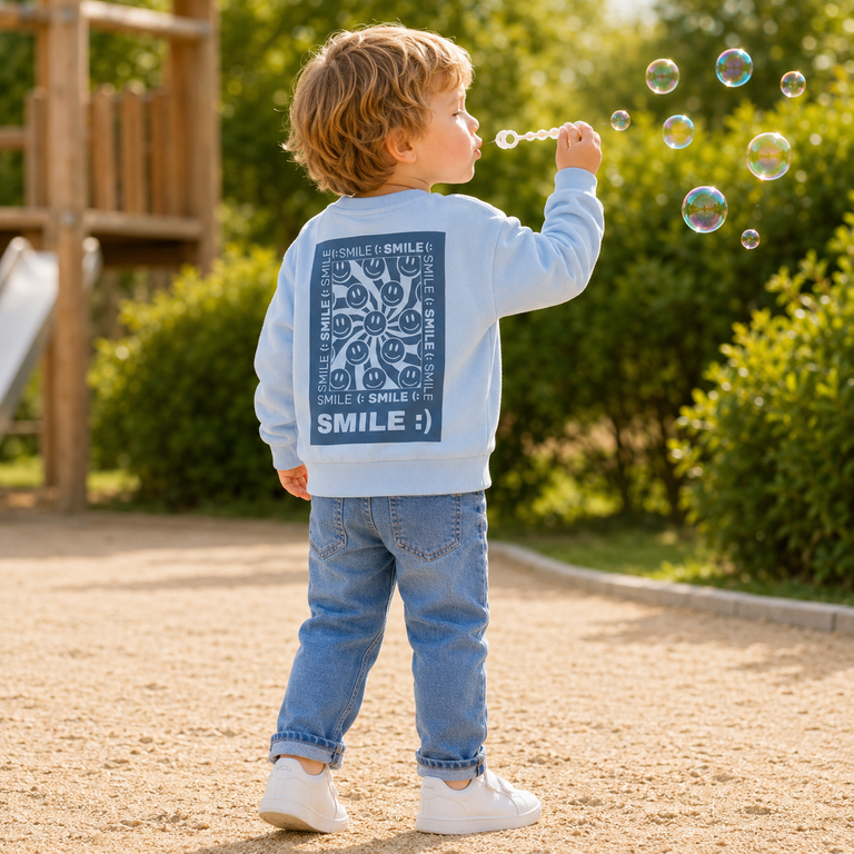 Trui sweat Dilasso (blue fog)