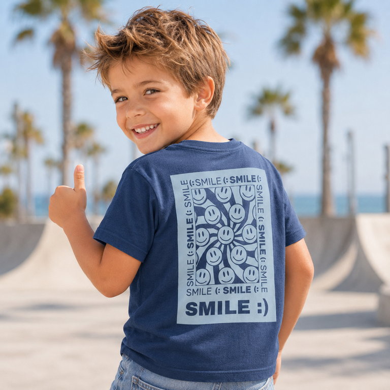 T-shirt Dilasso (vintage indigo)