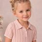 Mayoral Fijn gebreide polo (peony)