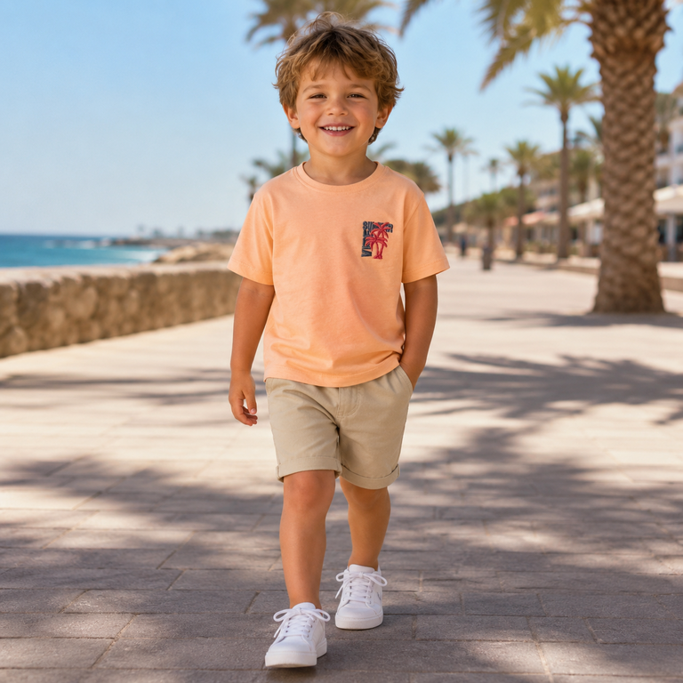 T-shirt Flapz (peach fuzz)