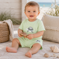 Name It T-shirt Vacion (lime cream turtle)