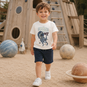 Name It T-shirt Victor (cloud dancer dino)