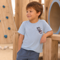 Name It T-shirt Victor (blue fog dino)