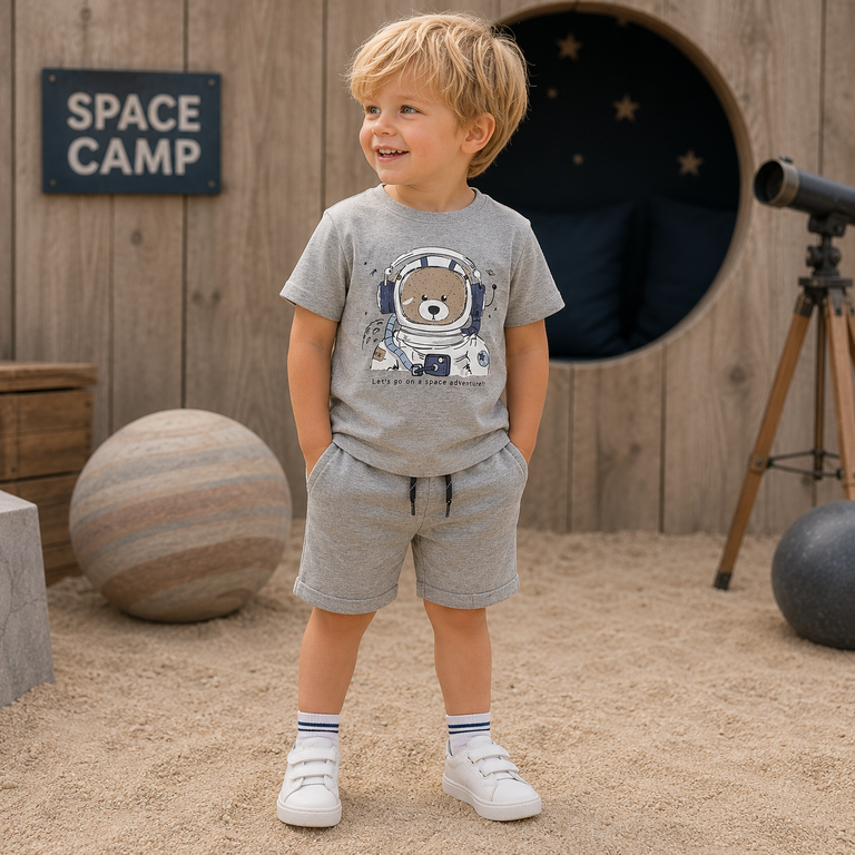 T-shirt Dilka (grey melange)