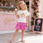 Name It T-shirt Vilena (cloud dancer ice cream truck)