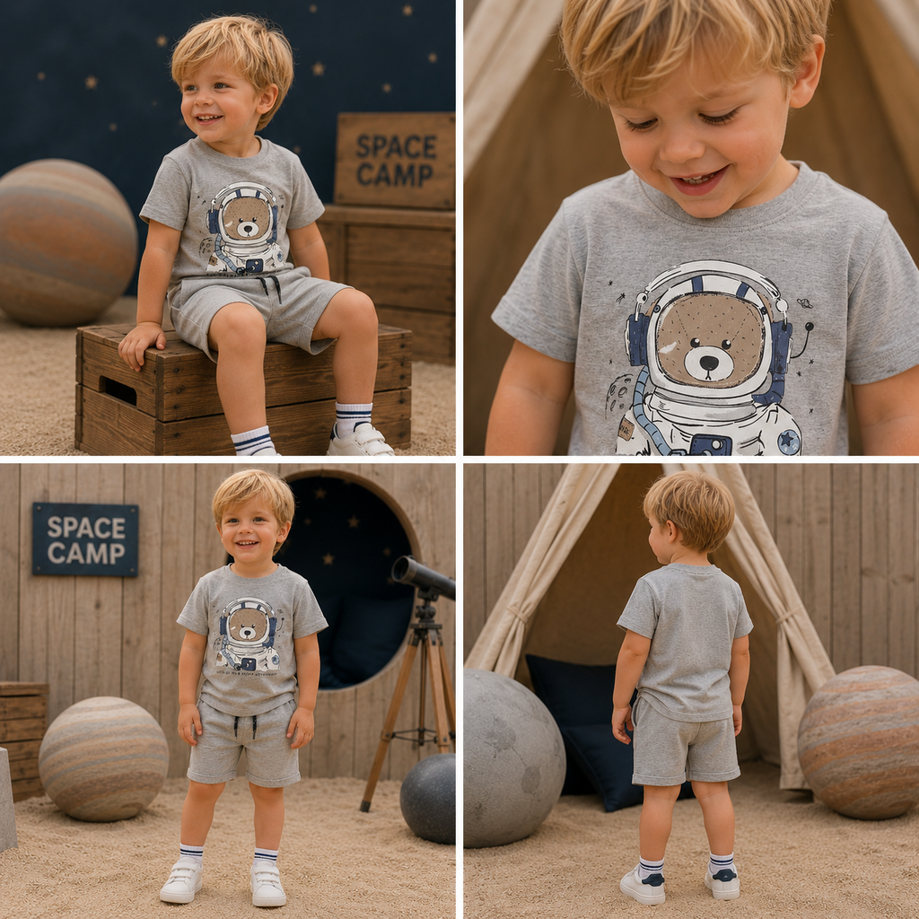 T-shirt Dilka (grey melange)