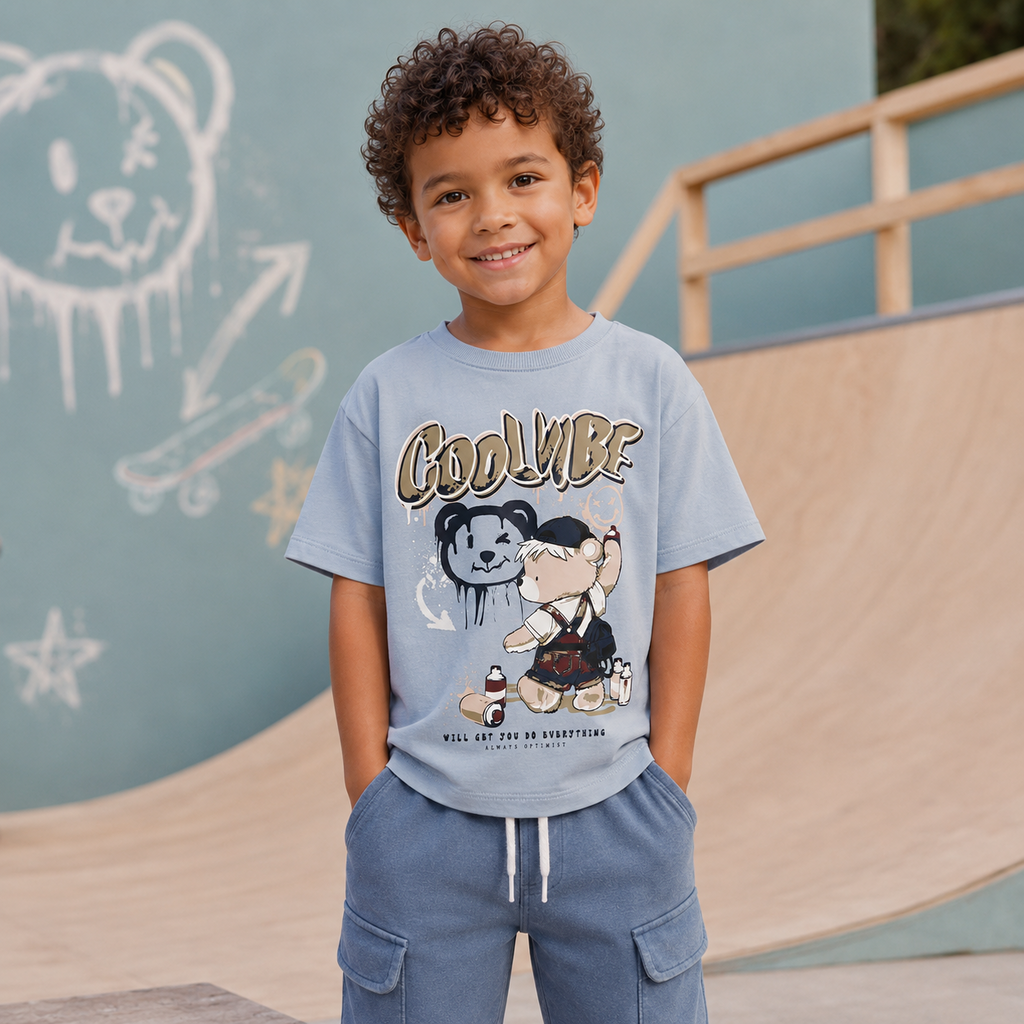 T-shirt Digro (blue fog)