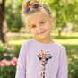 Name It Longsleeve Votea (lavender fog giraffe sunglasses)