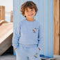 Name It Korte broek sweat Valexander (blue fog skater)