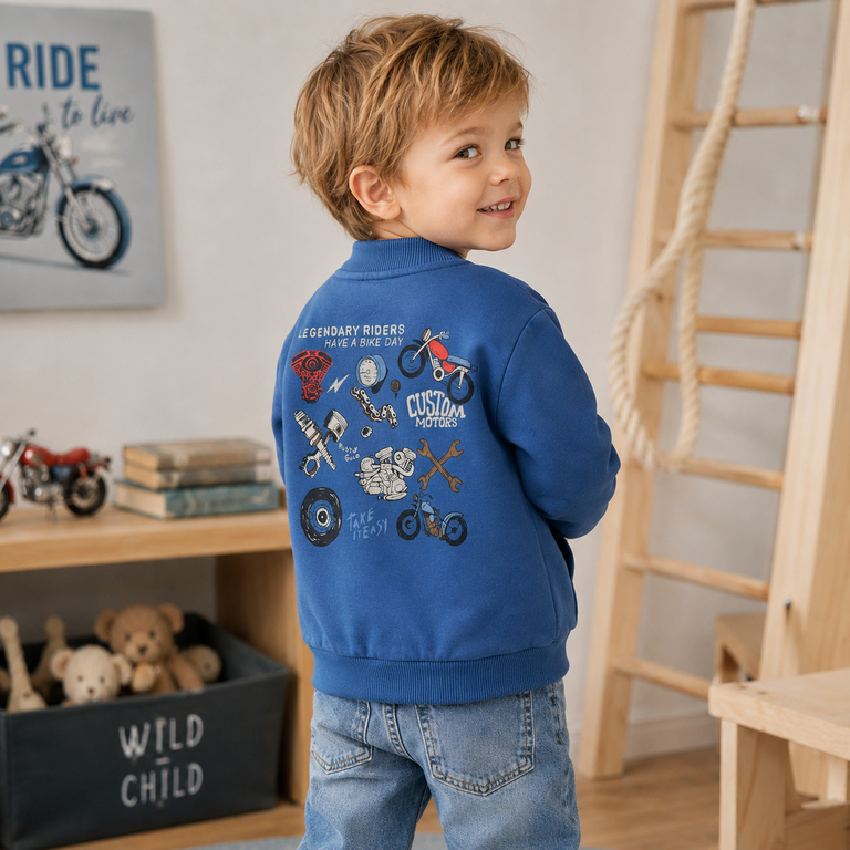 Vest sweat Blake (delft)