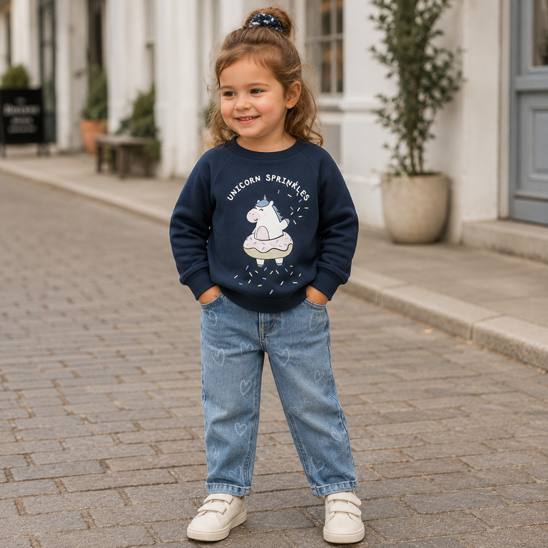 Jeans STRAIGHT Rose (medium blue denim)
