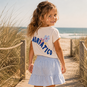 Looxs T-shirt backprint (soft white)