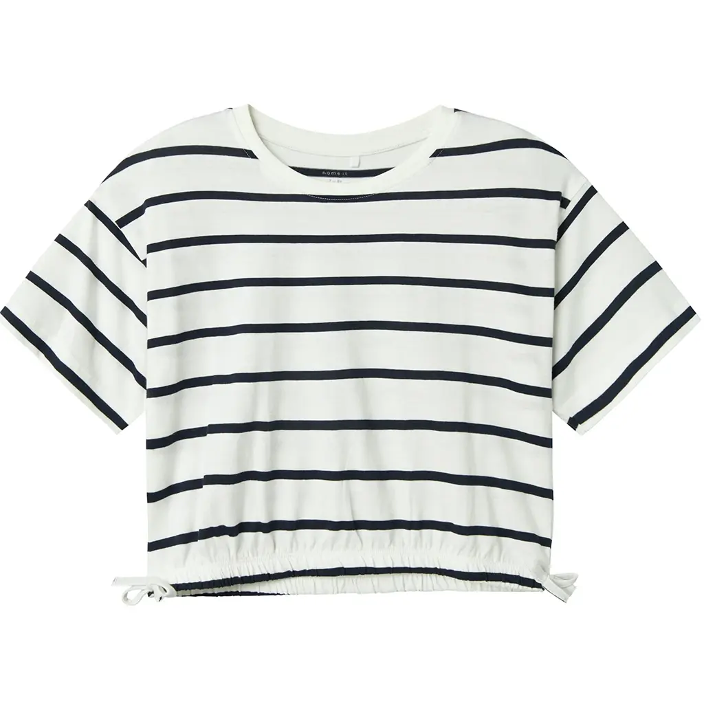 T-shirt cropped boxy Funion (jets stream/dark sapphire)
