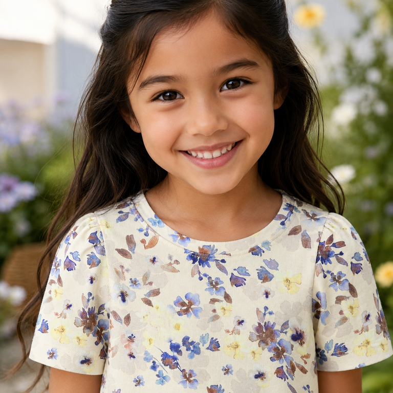 T-shirt Flora (almond milk)