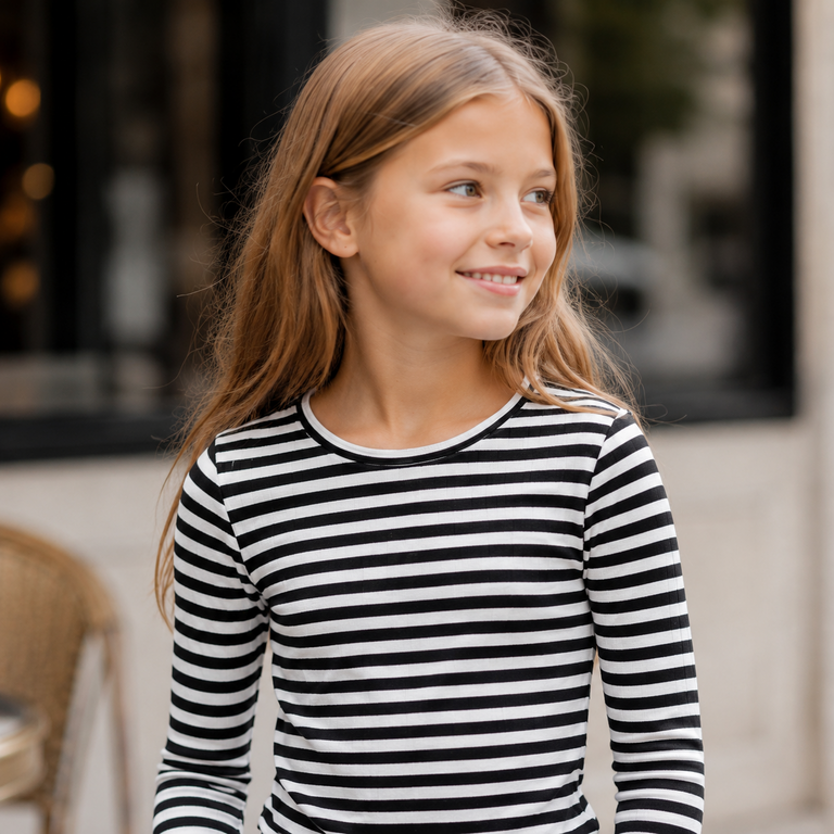 Longsleeve Suraja (black stripe)