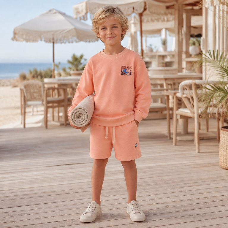 Korte broek Big Wave (fresh salmon)