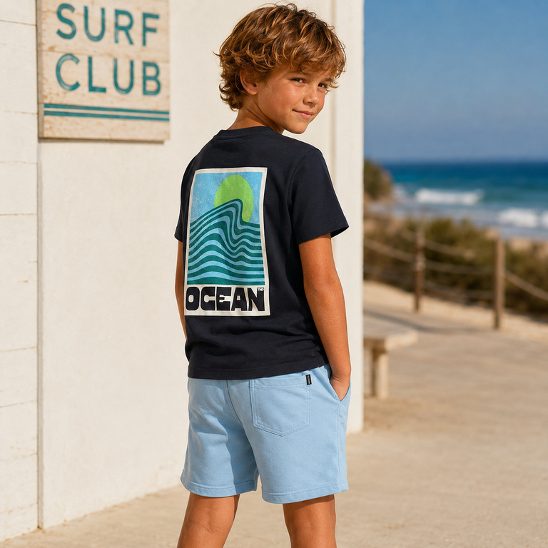 T-shirt Ocean Bay backprint (parisian night)