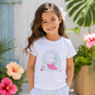 Name It T-shirt Vix (bright white mermaid)