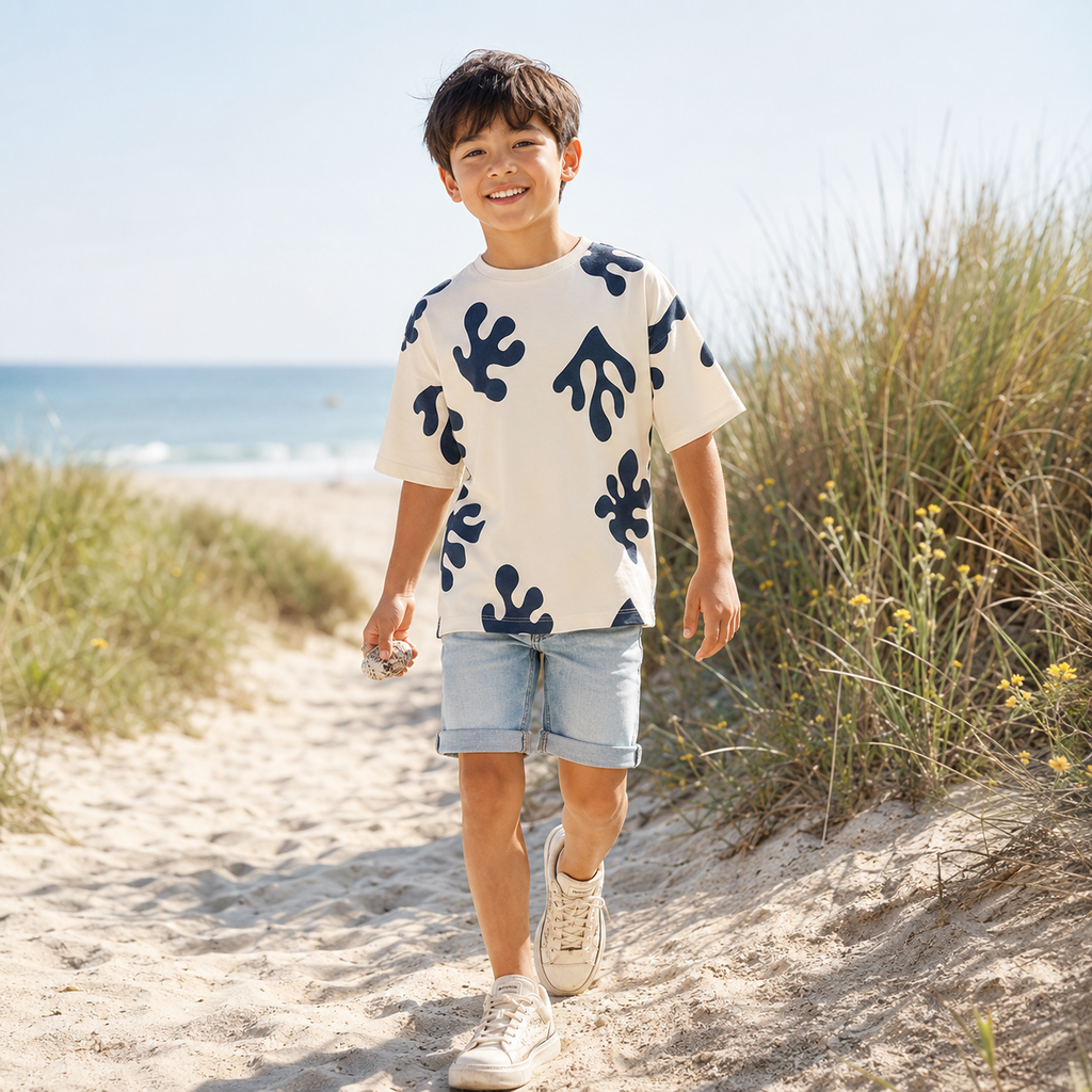 T-shirt loose fit (off white)