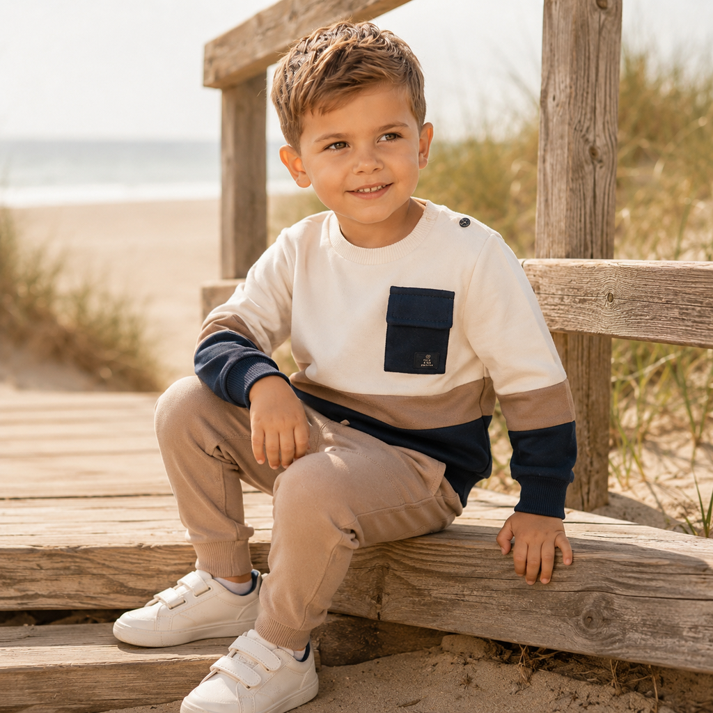 Tweedelig setje (multi colour) - truitje met joggingbroek