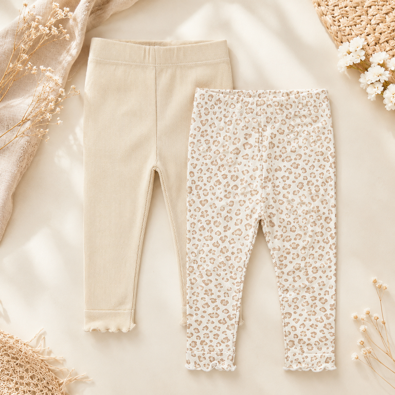 Set 2 leggings (off-white)