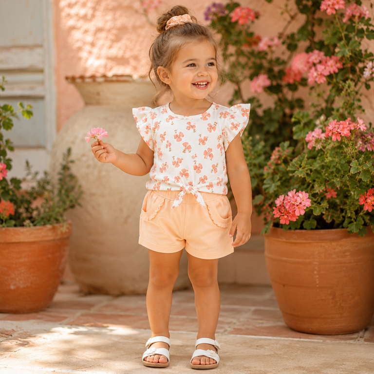 Kort broekje (peach)