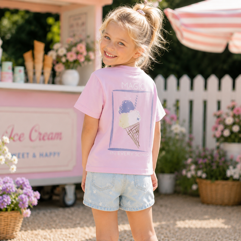 T-shirt backprint Fairi (pirouette)