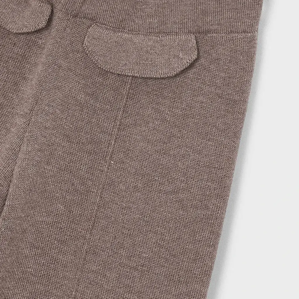 Broek wide fit (moka mix)