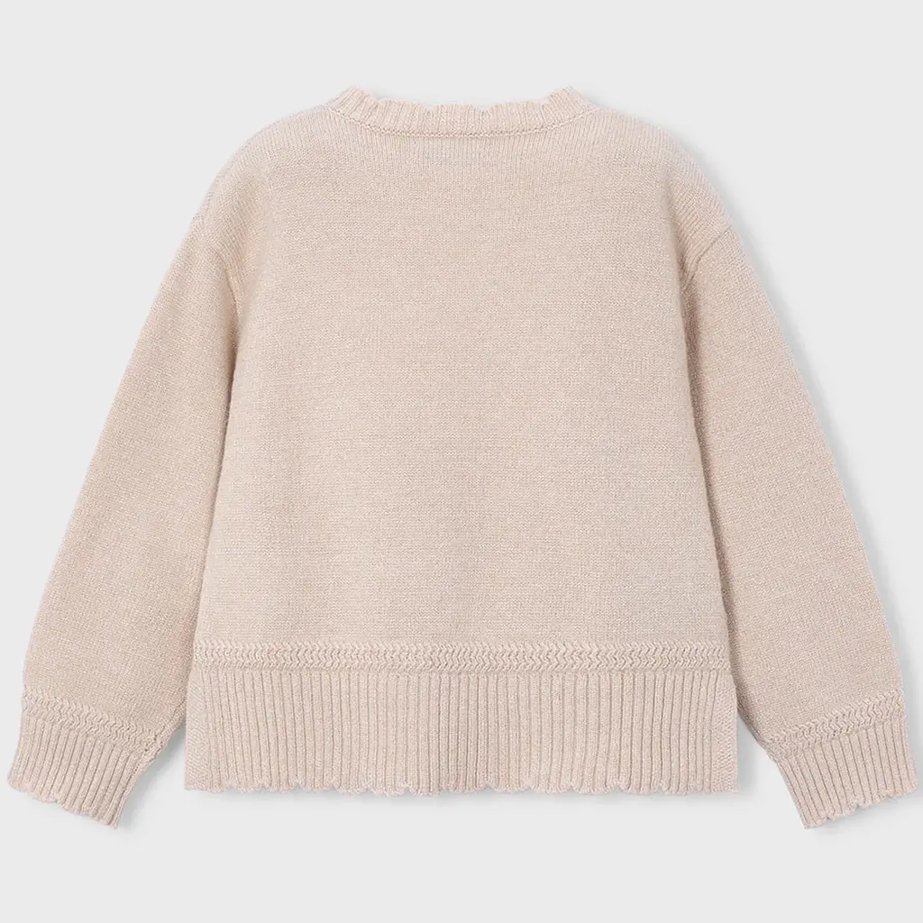 Gebreide trui (beige vigo)
