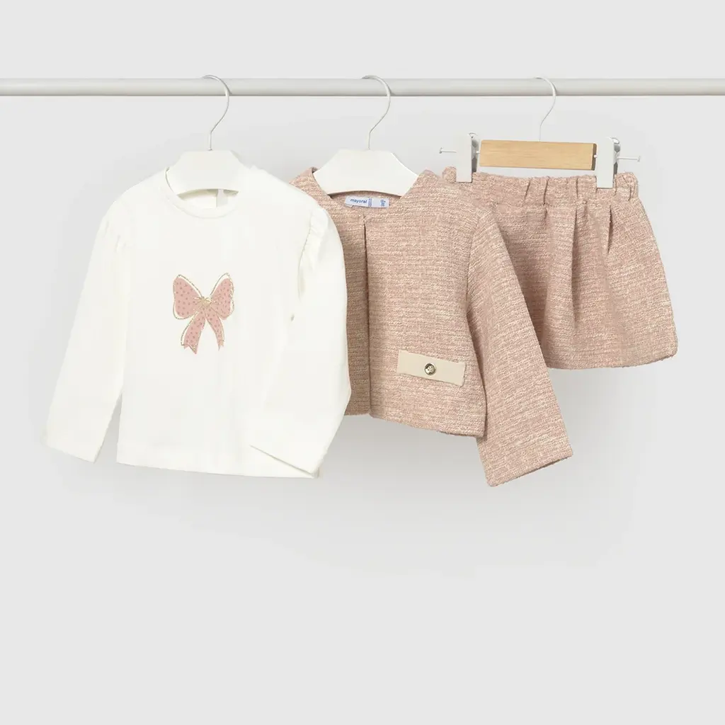 Driedelige set tweed (petisui)