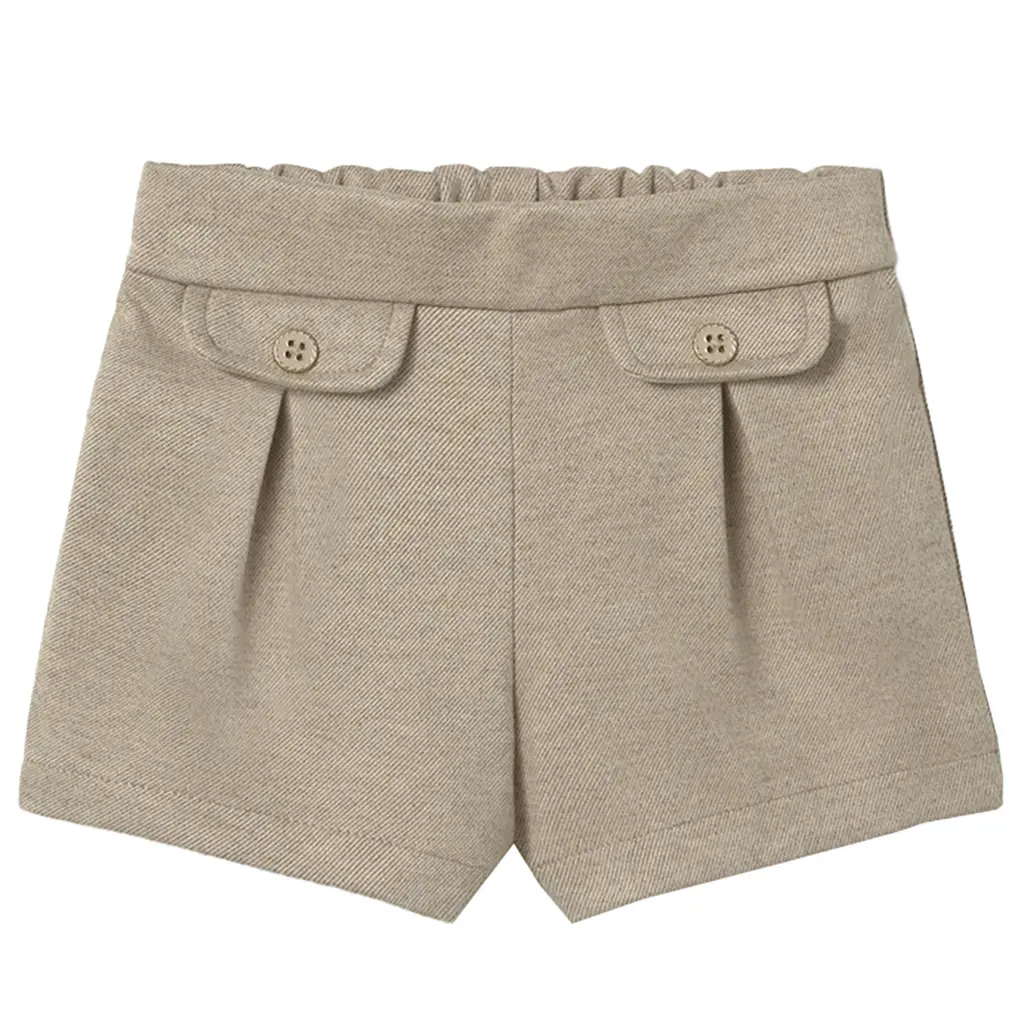 Kort broekje twill (walnut)