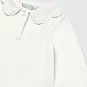 Mayoral Longsleeve polo met sierkraag (nat-champa)