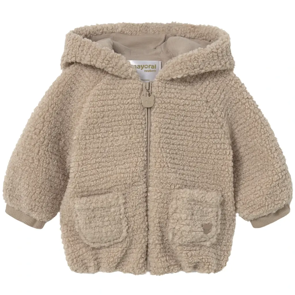Winterjasje teddy (almond)