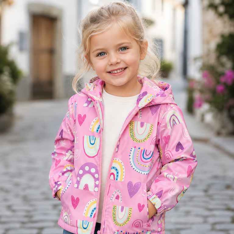 Zomerjas Maxi (fuchsia pink rainbow)