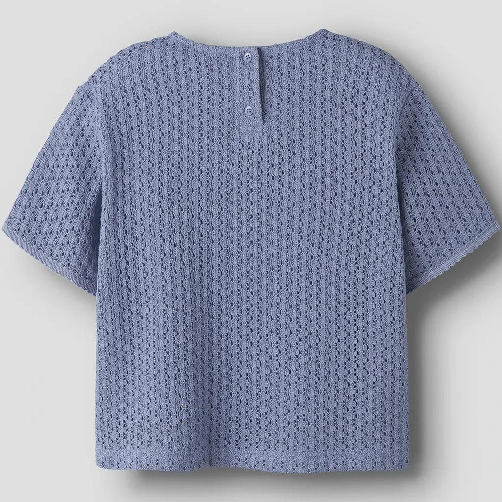 Top gehaakt Frea (purple impression)