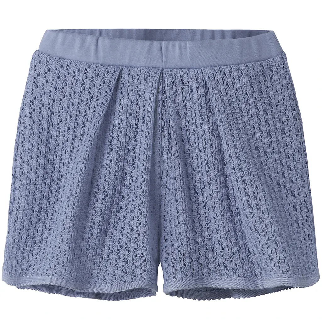 Korte broek gehaakt Frea (purple impression)