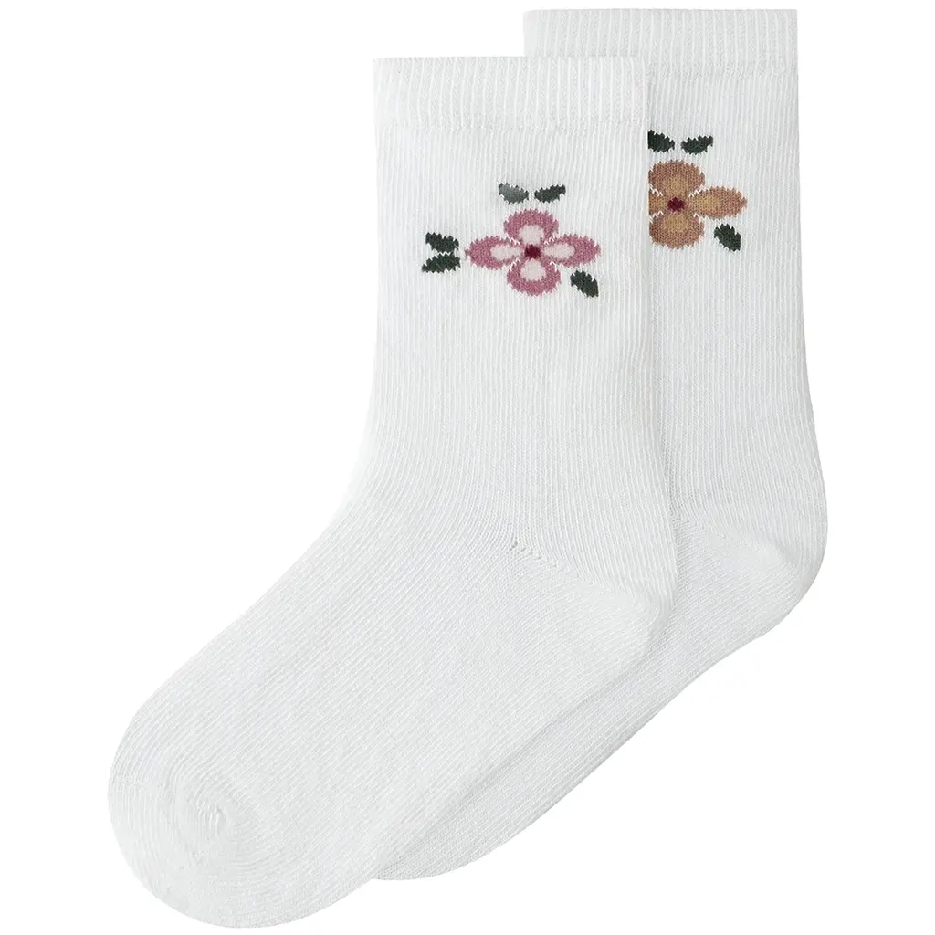 Twee paar sokken Hollie (bright white)