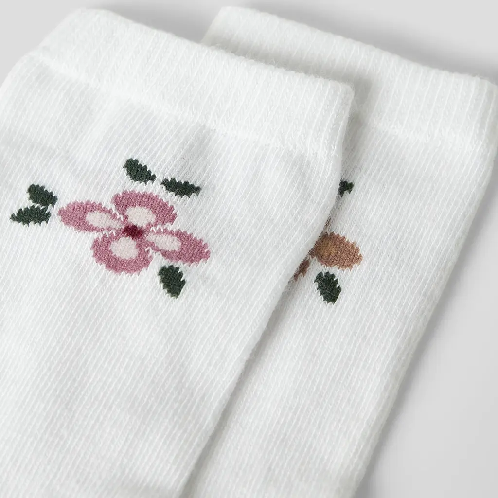 Twee paar sokken Hollie (bright white)