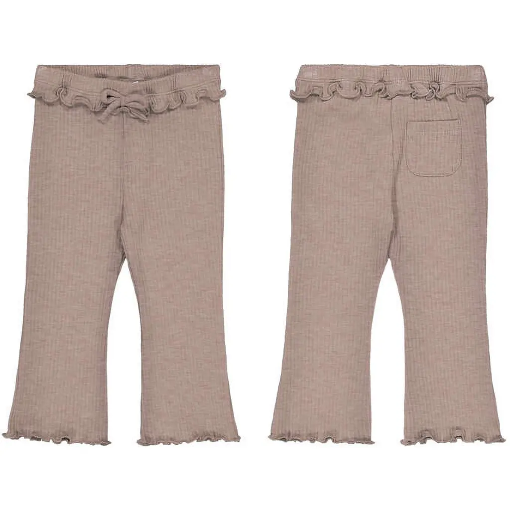 Flared legging rib (brown vi)