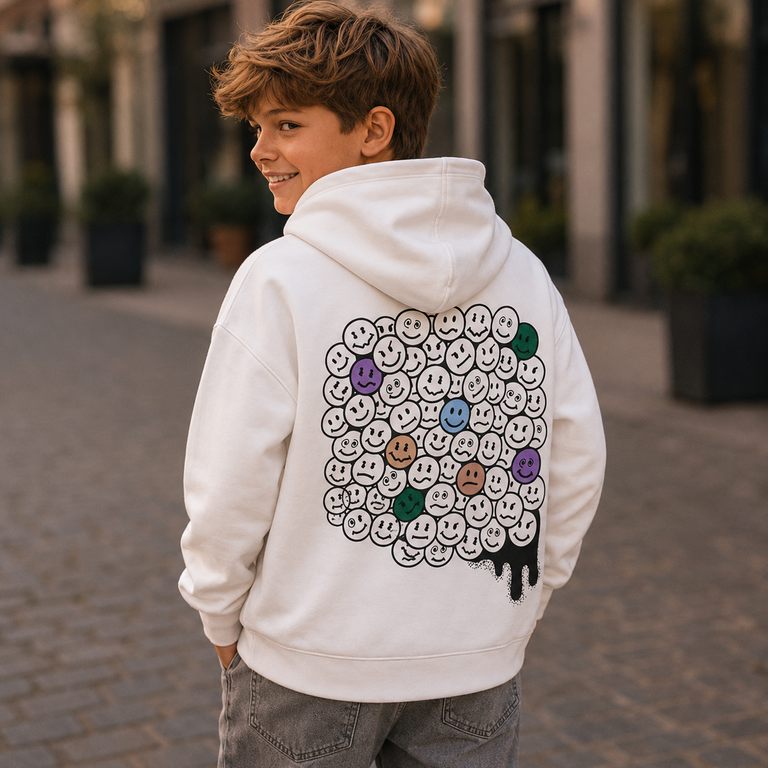 Trui sweat Lucan (cloud dancer)